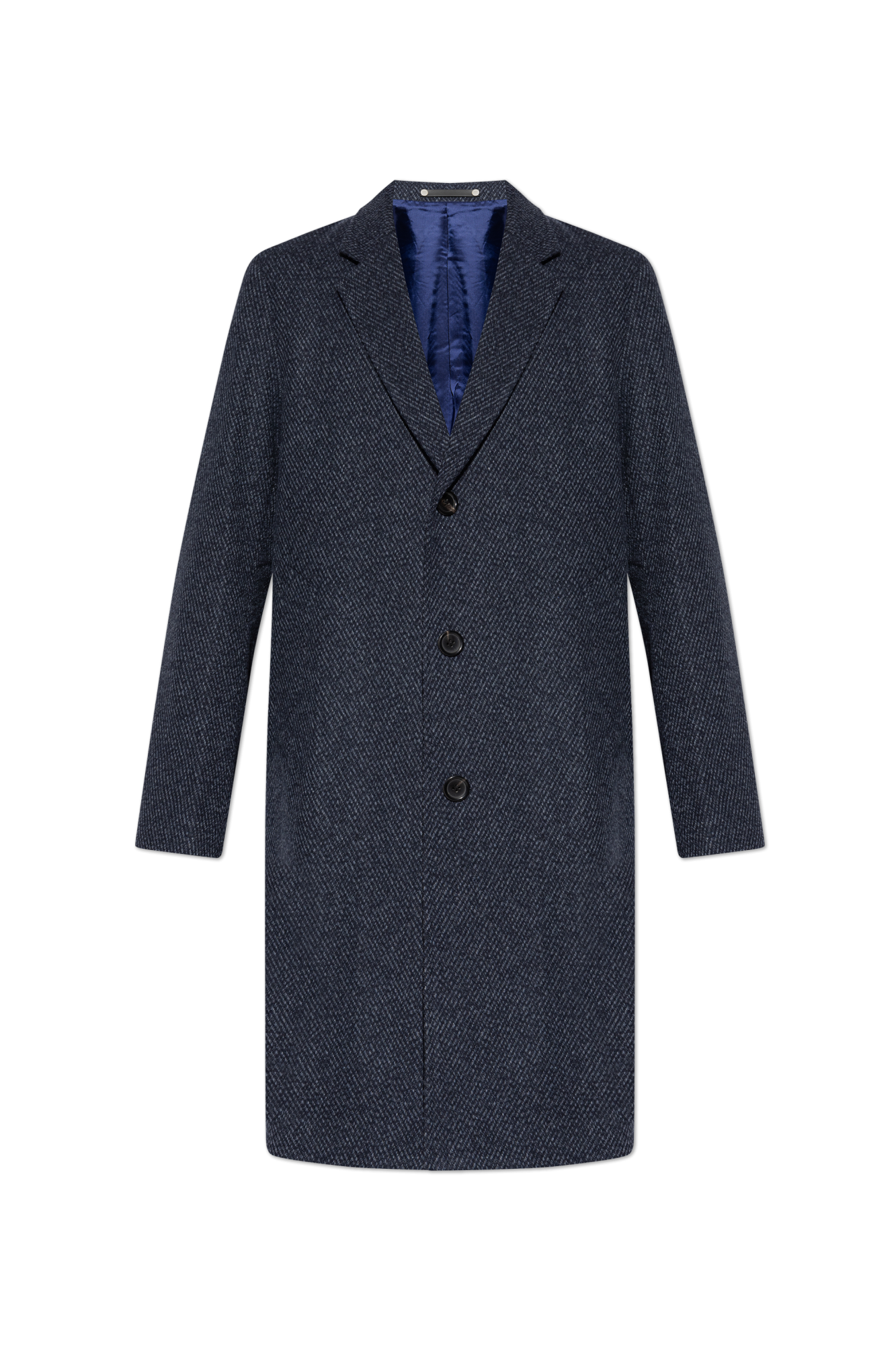 Navy blue Coat with single vent PS Paul Smith - Vitkac AS